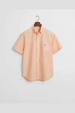 GANT Men Regular Fit klassiek Oxford-overhemd met korte mouwen (S)