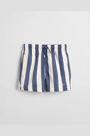 GANT Kids Boys zwemshort met blokstreep (122/128)