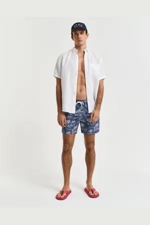 GANT Men Zwemshort met eilandprint (S)