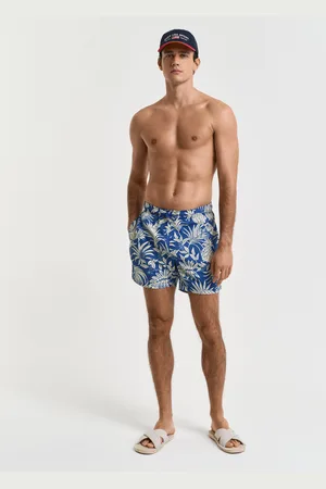 GANT Men Zwemshort met tropische print (S)