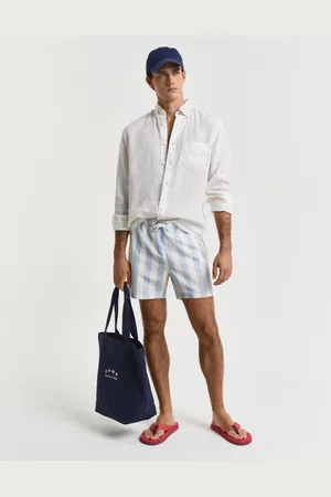 GANT Men Zwemshort met blokstreep (M)