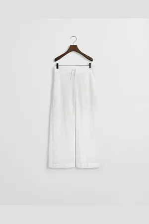 GANT Teens Teen Girls pull-on broek van katoen en linnen (134/140)