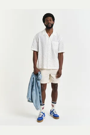 GANT Men Regular Fit Sunfaded short met trekkoordje (S)