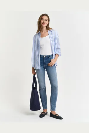 GANT Women Slim Fit jeans met extra stretch (26/32)