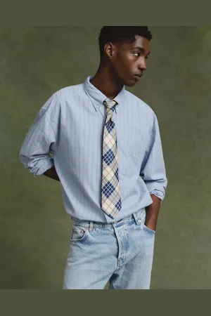 GANT Men Zijden stropdas met ruitjesprint (ONE SIZE)