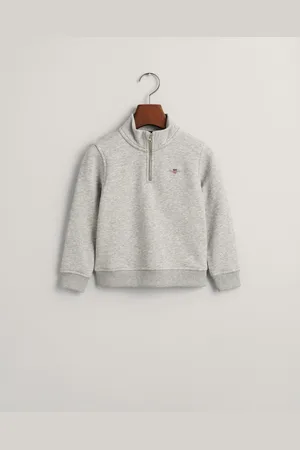 GANT Kids Kids Shield sweatshirt met korte rits (92)
