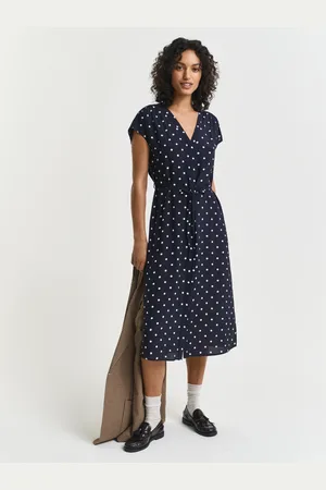 GANT Women Kaftanjurk met stippenprint (34)