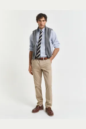 GANT Men Slim Fit chino van keperstof (29/32)