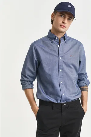 GANT Men Slim Fit klassiek Oxford-hemd (S)