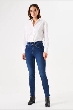 Garcia Caro 285 Slim Curved Jeans - Dark Used