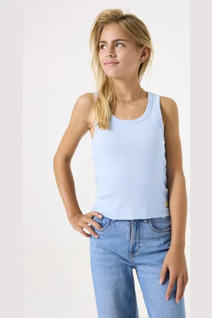 Garcia Lichtblauw singlet