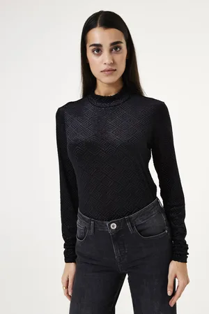 Garcia Zwarte longsleeve