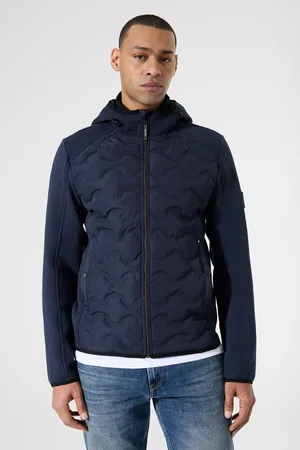 Garcia Donkerblauwe softshell jas