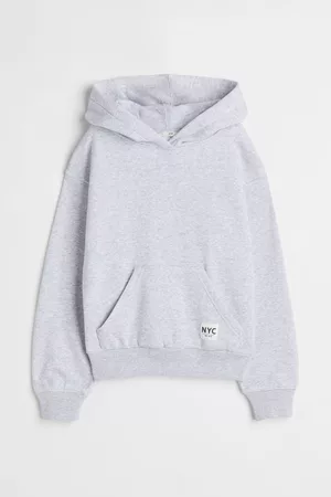 H&M Kinderen Hoodies - Oversized hoodie - Grijs