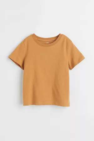 H&M Kinderen T-shirts - Katoenen T-shirt - Geel