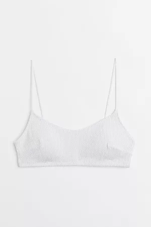 H&M Dames Bikini's - Bikinitop met padding - Wit