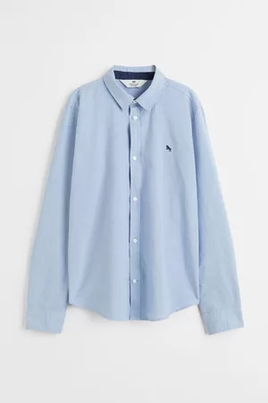 H&M Kinderen Blouses - Katoenen hemd - Blauw