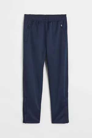 H&M Kinderen Lange broeken - Sneldrogende sportbroek - Blauw
