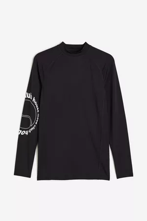 H&M Heren Sportshirts - DryMove™ sportshirt - Zwart