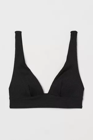 H&M Dames Bikini's - Bikinitop met padding - Zwart