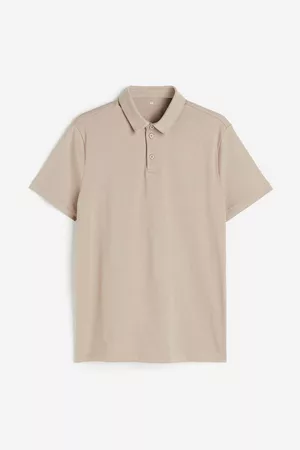H&M Heren Slim Fit Overhemden - Polo Slim Fit - Bruin