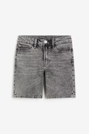 H&M Kinderen Shorts - Denim short - Grijs
