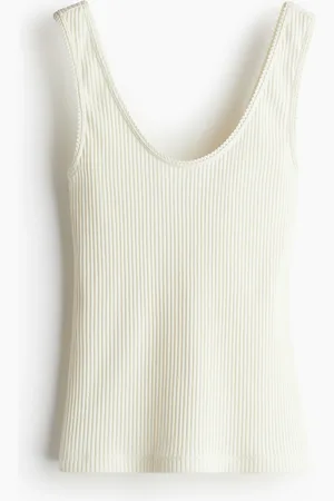 H&M Geribde tanktop