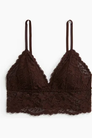 H&M Bralette van kant met padding