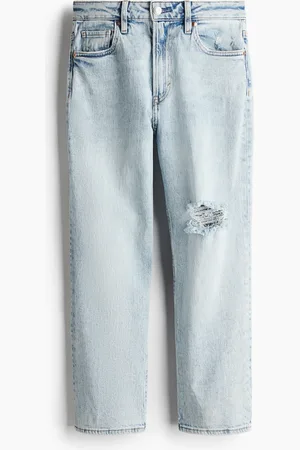 H&M Slim Straight High Ankle Jeans