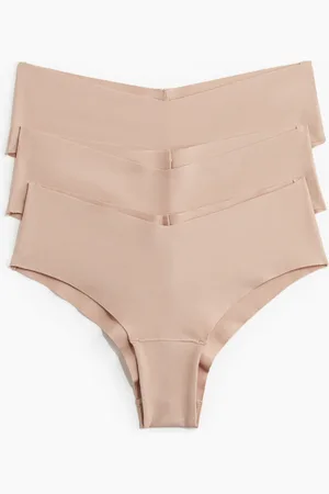 H&M Set van 3 katoenen no-show slips - Hipster