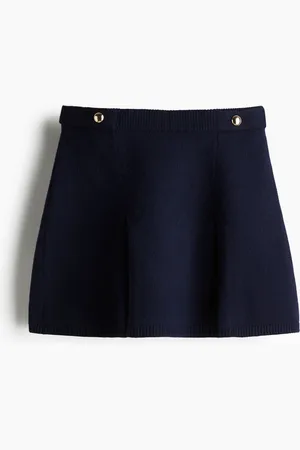 H&M Gebreide A-lijn minirok