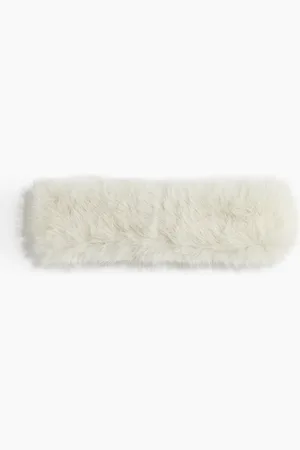 H&M Fluffy hoofdband met fleece voering
