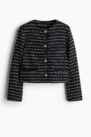 H&M Structuurgeweven jasje