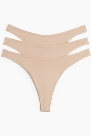 H&M Set van 3 slips van microvezel Thong
