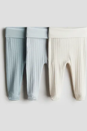 H&M Set van 3 leggings met omslag in de taille