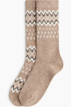 H&M 2 paar gebreide sokken