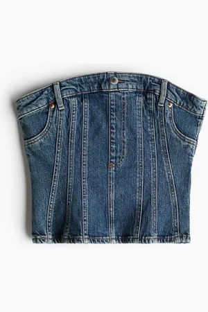 H&M Denim bustier