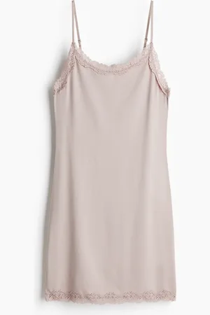H&M Negligé van microvezel met kant