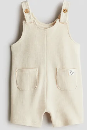 H&M Salopetteshort van wafeltricot