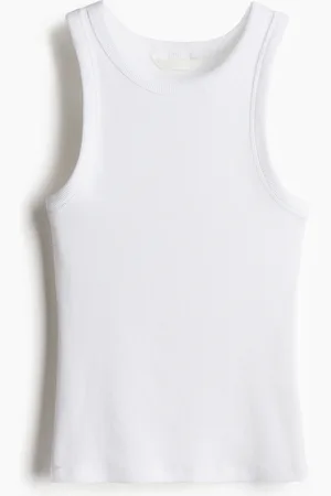 H&M Geribde tanktop