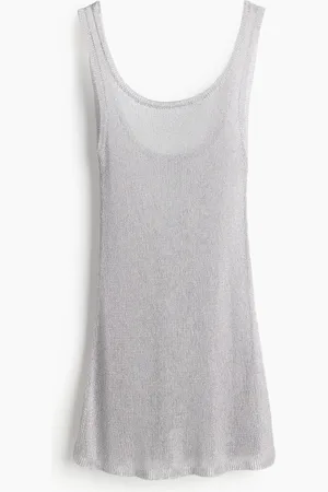 H&M Fijngebreide A-lijnjurk
