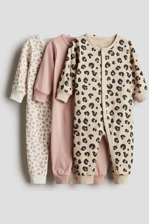 H&M Set van 3 katoenen pyjamapakjes