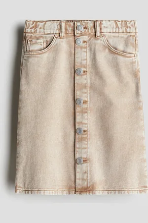 H&M Denim A-lijnrok