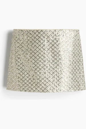 H&M Gedecoreerde minirok