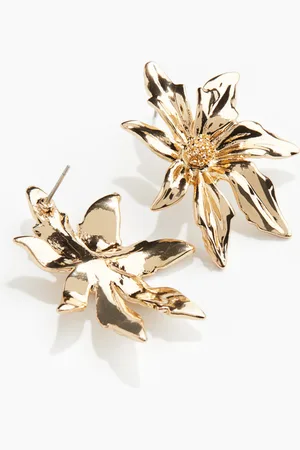 H&M Bloemvormige oorbellen