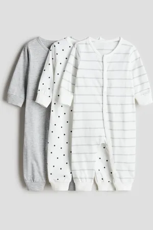 H&M Set van 3 katoenen pyjamapakjes
