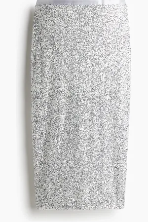 H&M Kokerrok met pailletten