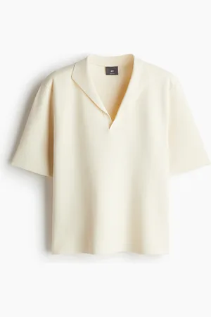 H&M Polo met V-hals Regular Fit