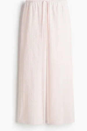 H&M Pyjamabroek met broderie anglaise