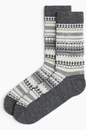 H&M Sokken van wolmix